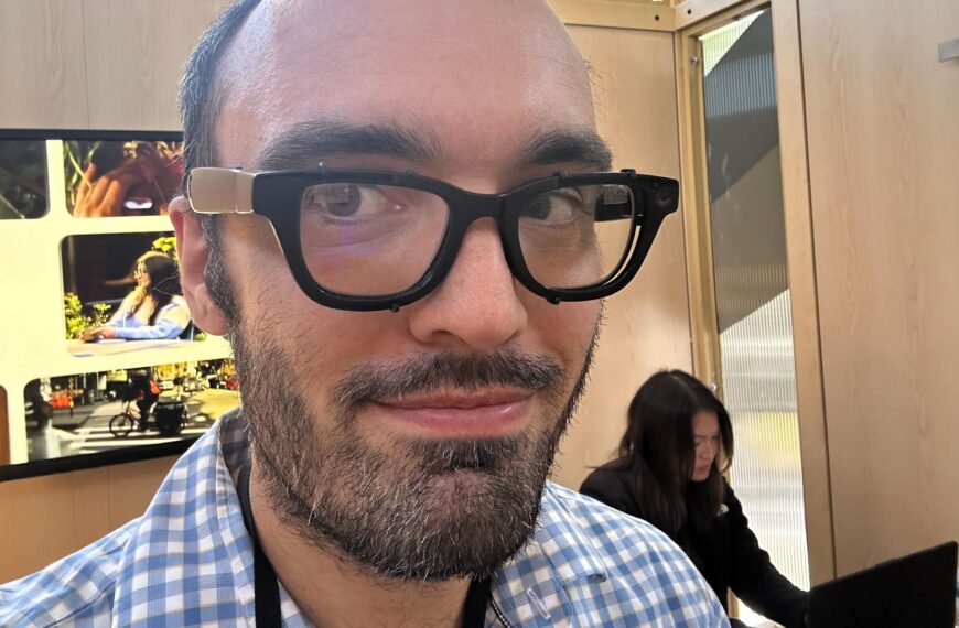 My demo with Google’s AR glasses went better than the one on stage