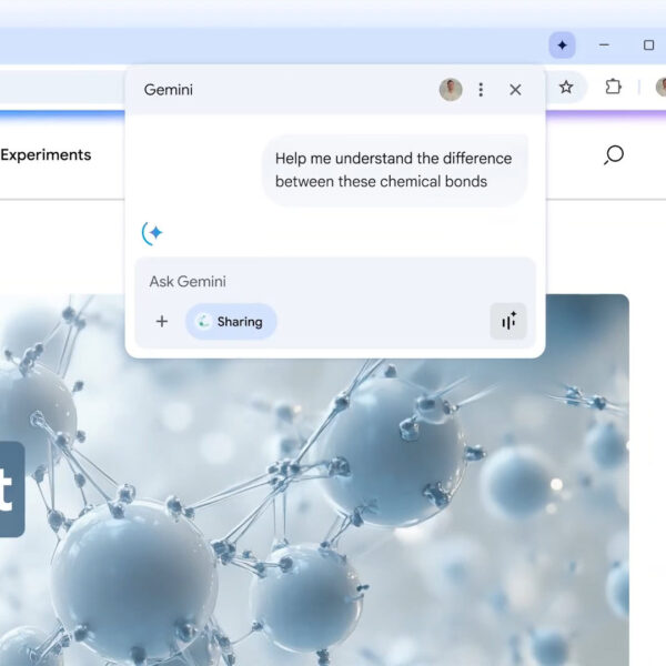 Gemini is now integrated into Chrome for PCs,…
