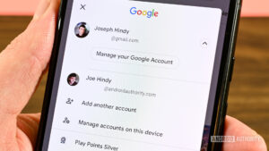 Google’s new account switcher is rolling out in…