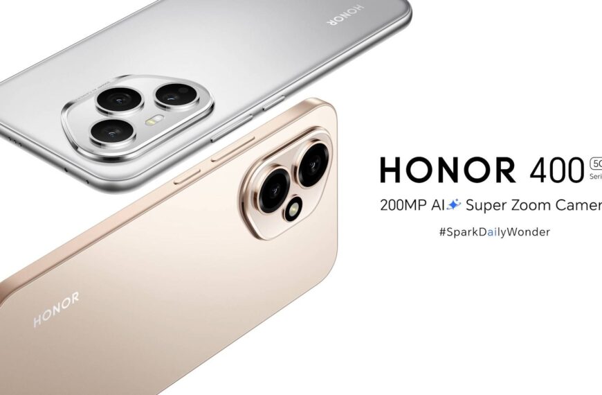 The HONOR 400 series is here with 200MP…