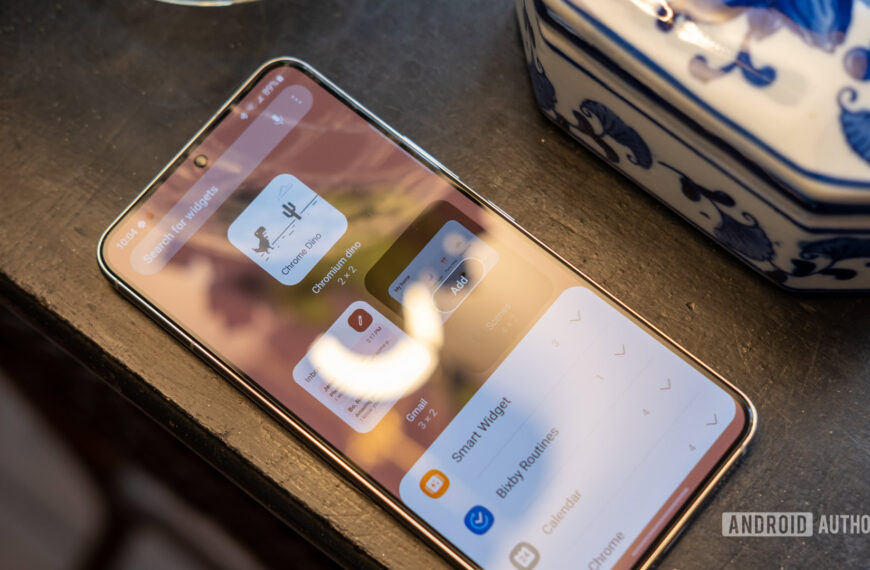 One UI 8 goes big with supersized widget…