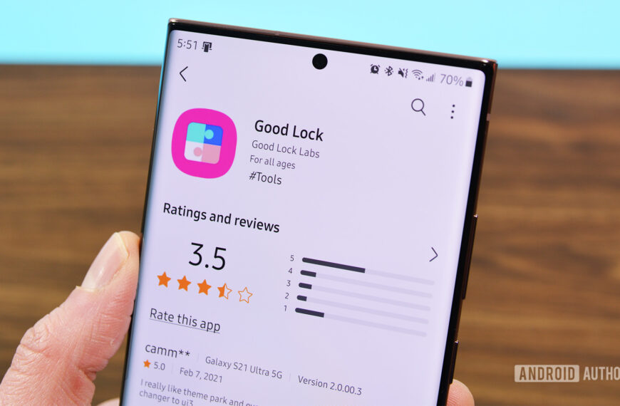 ಸ್ಯಾಮ್‌ಸಂಗ್ ಗುಡ್ ಲಾಕ್‌ನ ಇತ್ತೀಚಿನ ವೈಶಿಷ್ಟ್ಯವು ವಾಗ್ದಾನ ಸ್ವಾತಂತ್ರ್ಯ, ಕೊಡುಗೆಯ ಅವ್ಯವಸ್ಥೆ