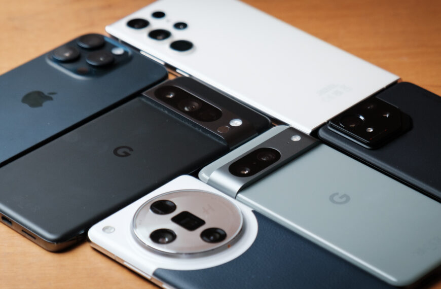 Smartphone shipments have been ballooning ahead of tariffs…