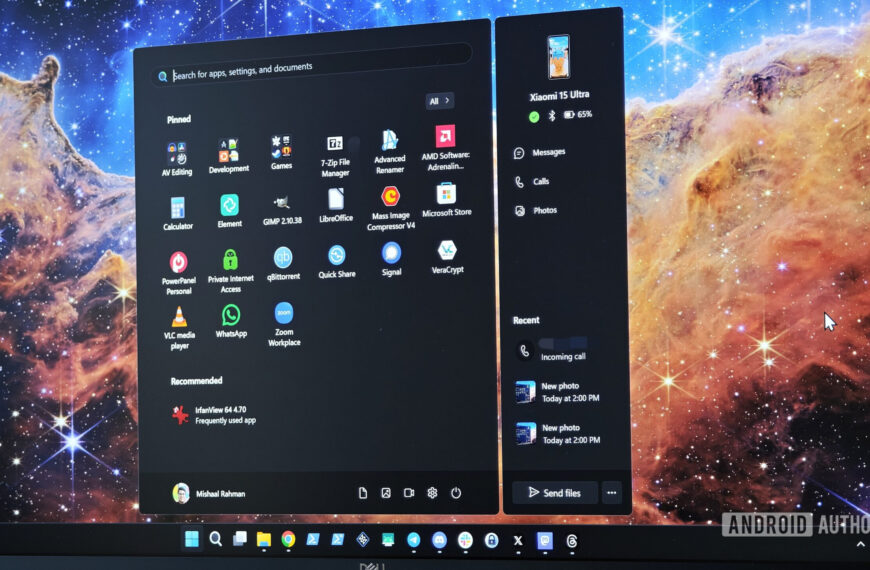 It just got way easier to control your Android phone from your Windows PC