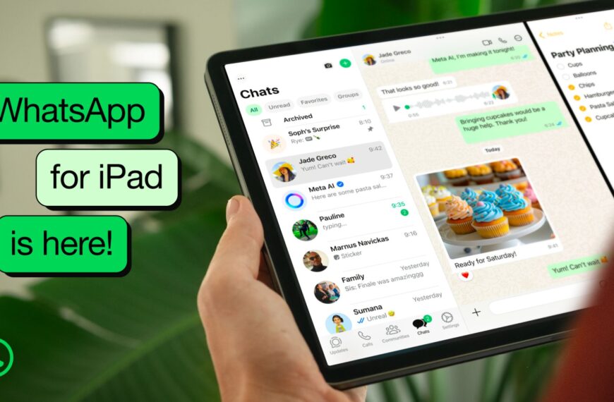 Better late than never? WhatsApp finally arrives on…
