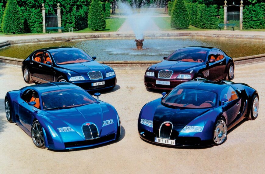 ಬುಗಾಟ್ಟಿ ವೇರಾನ್ನ ದೀರ್ಘ ಮತ್ತು ಕಷ್ಟಕರವಾದ ಗರ್ಭಾವಸ್ಥೆ