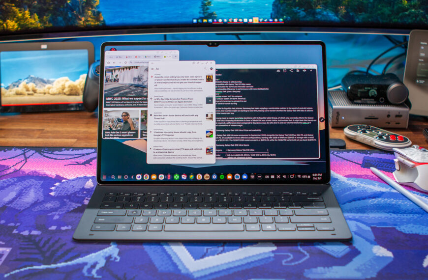 Android 16’s desktop mode was right in front of me the whole time