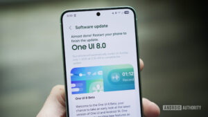 ಒಂದು UI 8 ಬೀಟಾ ಆಕಾರವನ್ನು ಬದಲಾಯಿಸುವ ಲಾಕ್ ಸ್ಕ್ರೀನ್…