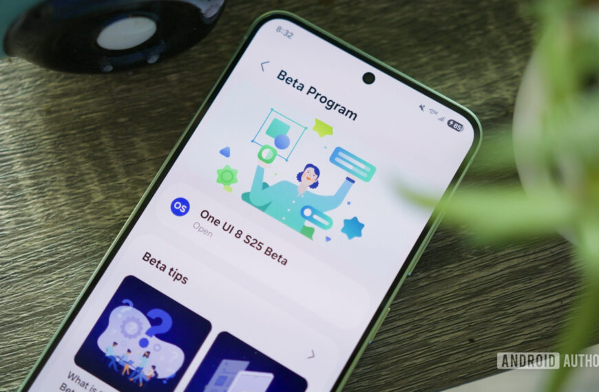 Samsung’s Android 16 beta dunks on…