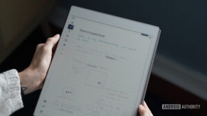 A distraction-free E-Ink tablet for writers