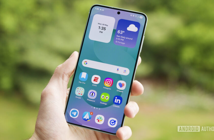 Samsung’s early take on Android 16…
