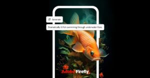 Adobe Firefly app lets you generate AI images…