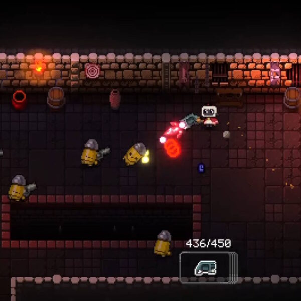 Enter the Gungeon is dodge rolling onto Android with online co-op