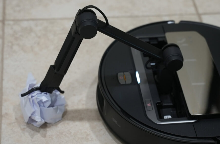 Roborock’s $2,600 robot vacuum with a mechanical arm is an incredible flex with a weird price tag