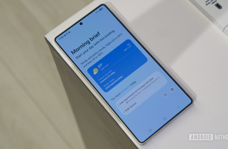 Samsung Now Brief’s next feature is one for the hydro homies