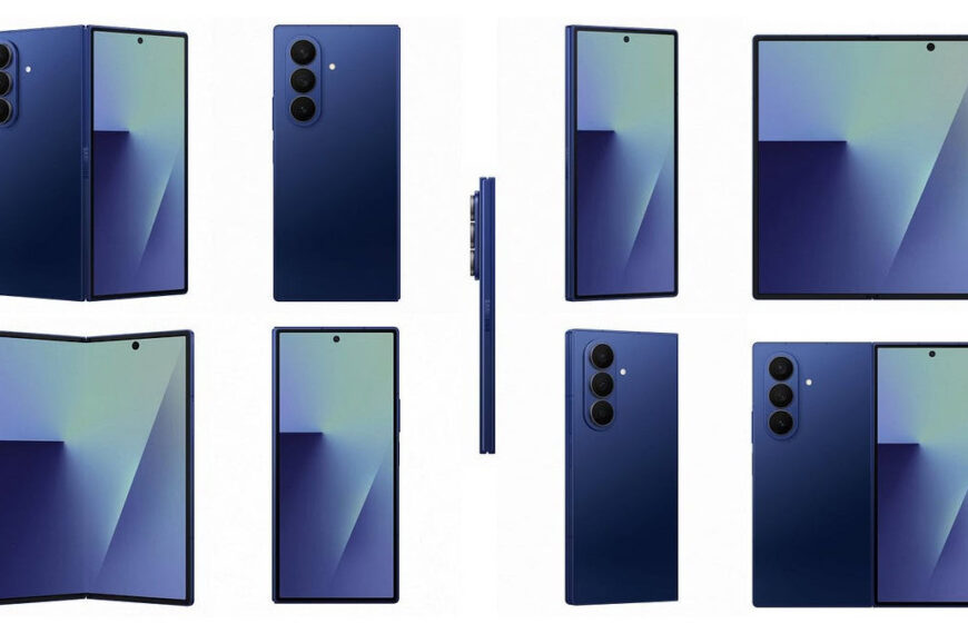 Galaxy Z Fold 7 renders leak, and here’s our first look at the Silver Shadow model