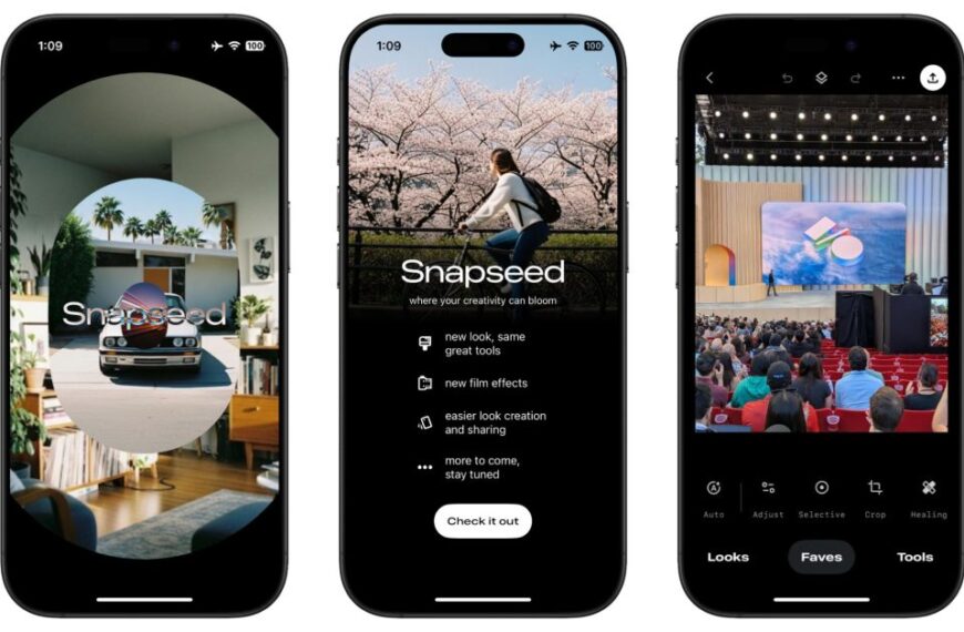 Google surprisingly brings Snapseed back with major 3.0 update