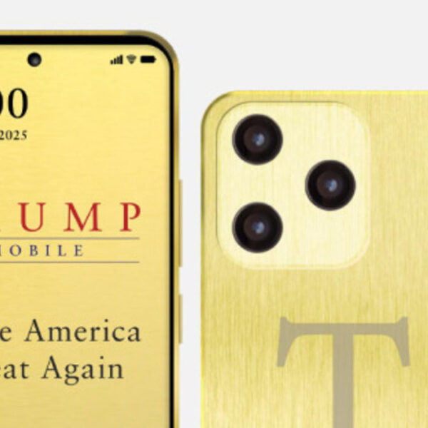 Trump enters smartphone market with exactly the gaudy golden phone you’d imagine