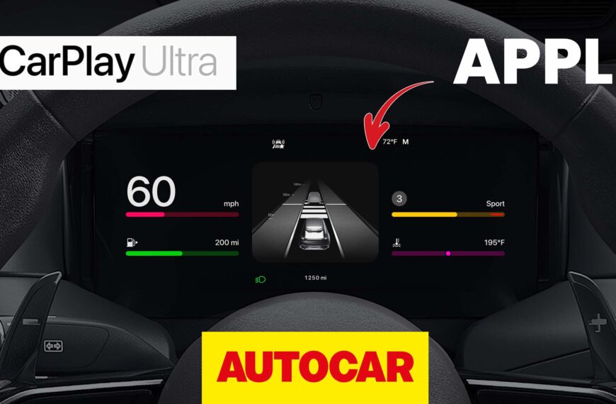 WATCH: All-new Apple CarPlay Ultra…