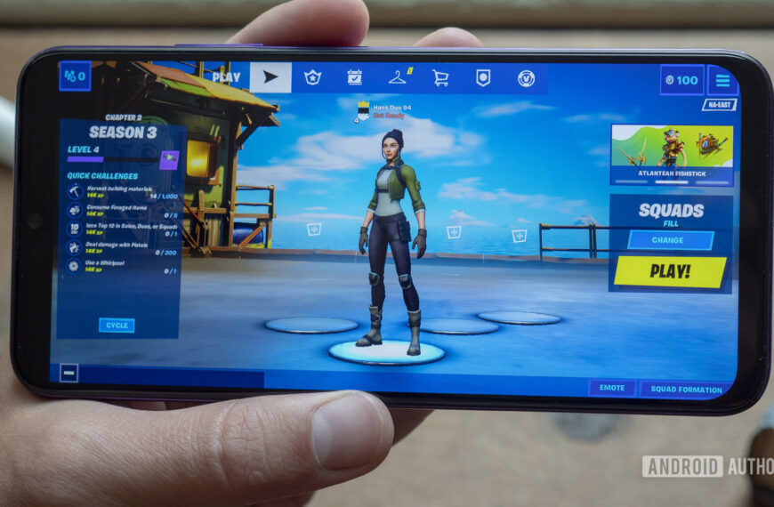 Fornite on your phone is getting a big…