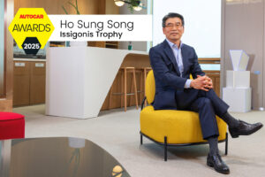 Top Autocar award winner Ho Sung Song on…