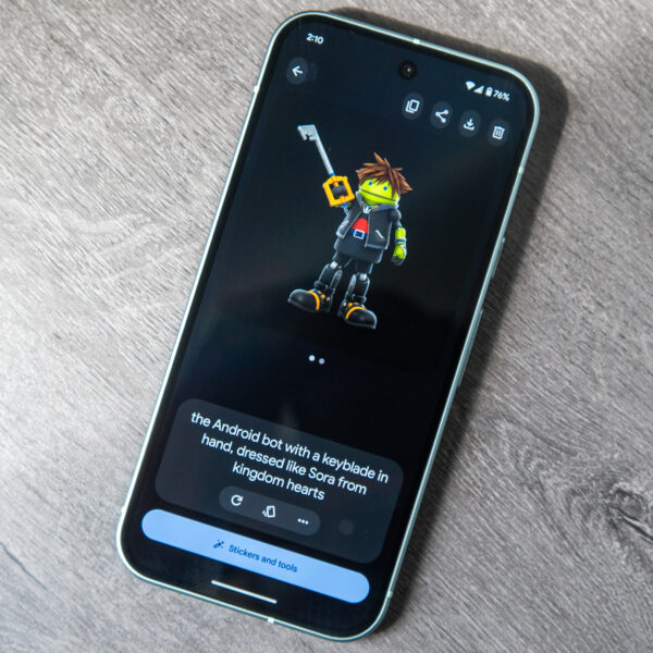 How to create custom AI stickers on a Google Pixel phone