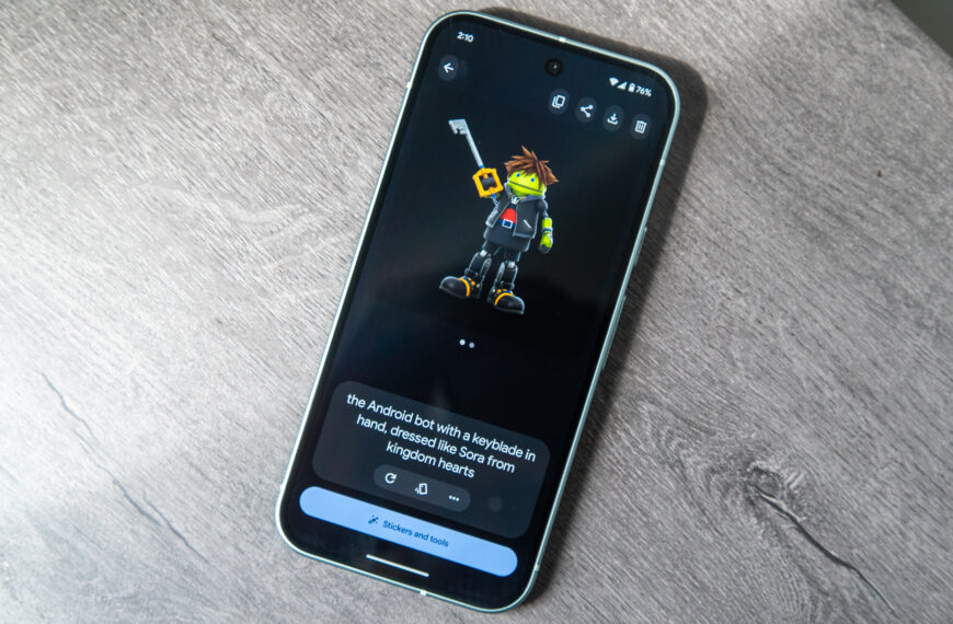 How to create custom AI stickers on a Google Pixel phone