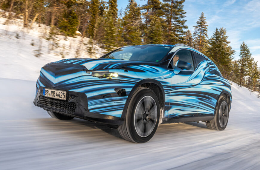 Behind the wheel of the new Mercedes-Benz GLC EV prototype