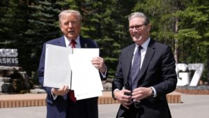 US car tariffs: Trump and Starmer sign deal…