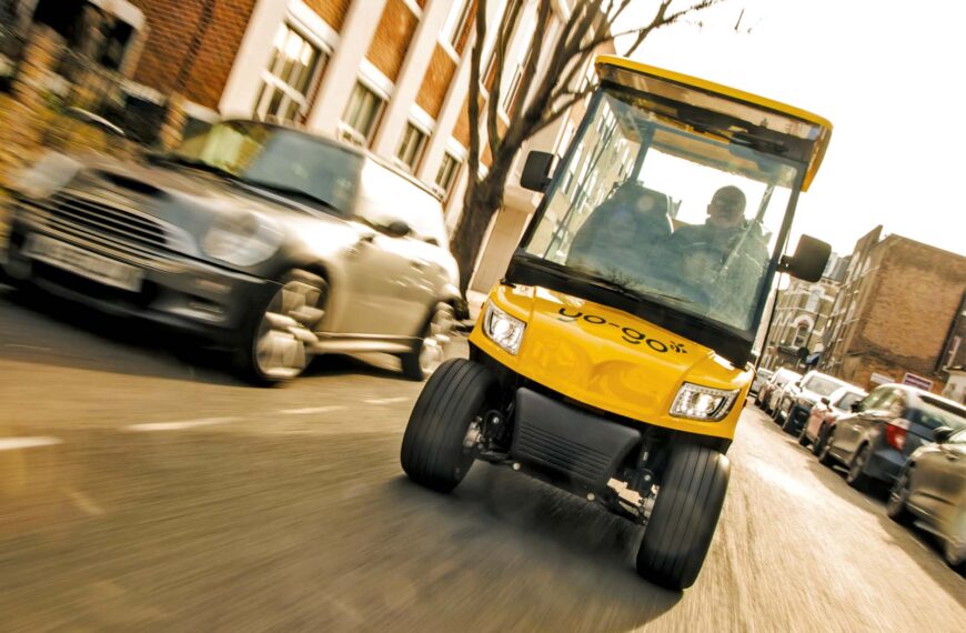 Where I go, Yo-Go: exploring London in an electric golf buggy