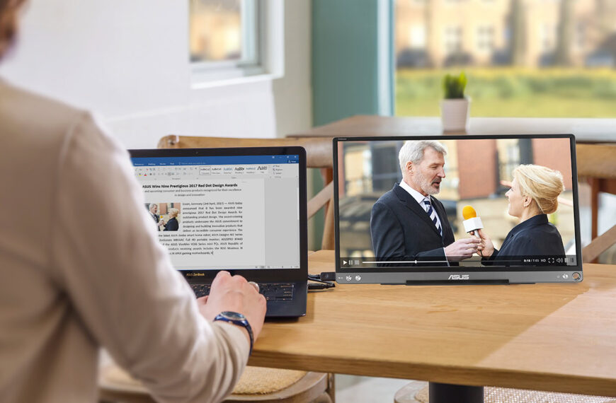 ಈ 15.6-ಇಂಚಿನ ASUS ens ೆನ್ಸ್ಕ್ರೀನ್ ಪೋರ್ಟಬಲ್ ಮಾನಿಟರ್ ಮಾರಾಟದಲ್ಲಿದೆ!