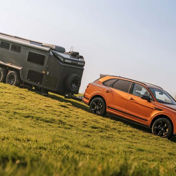 Going off-grid with the £190k ‘Bentley of caravans’