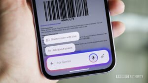 Gemini may soon let you send images in…