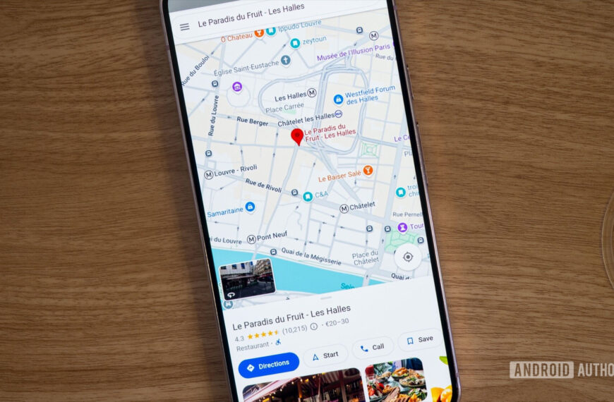 Google Maps is rolling out a new look…