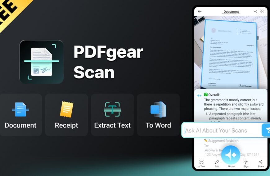 ಪಿಡಿಎಫ್ಗಿಯರ್ ಸ್ಕ್ಯಾನ್ ಎಐ-ಚಾಲಿತ, ಫೀಚರ್-ಪ್ಯಾಕ್ಡ್ ಸ್ಕ್ಯಾನಿಂಗ್ ಅಪ್ಲಿಕೇಶನ್ ಆಗಿದೆ-ಮತ್ತು ಇದು…