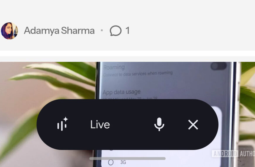 Google’s working on a handy new Search Live&hellip;