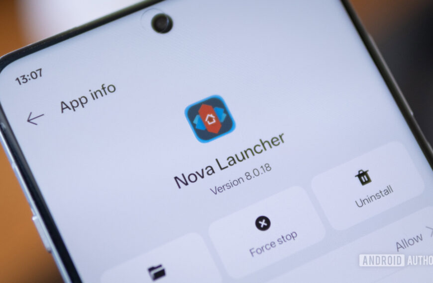 ನೋವಾ ಲಾಂಚರ್ನ ನಿಧನ