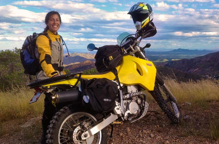 Southwestern Solo: A Two-Wheeled Vision&hellip;