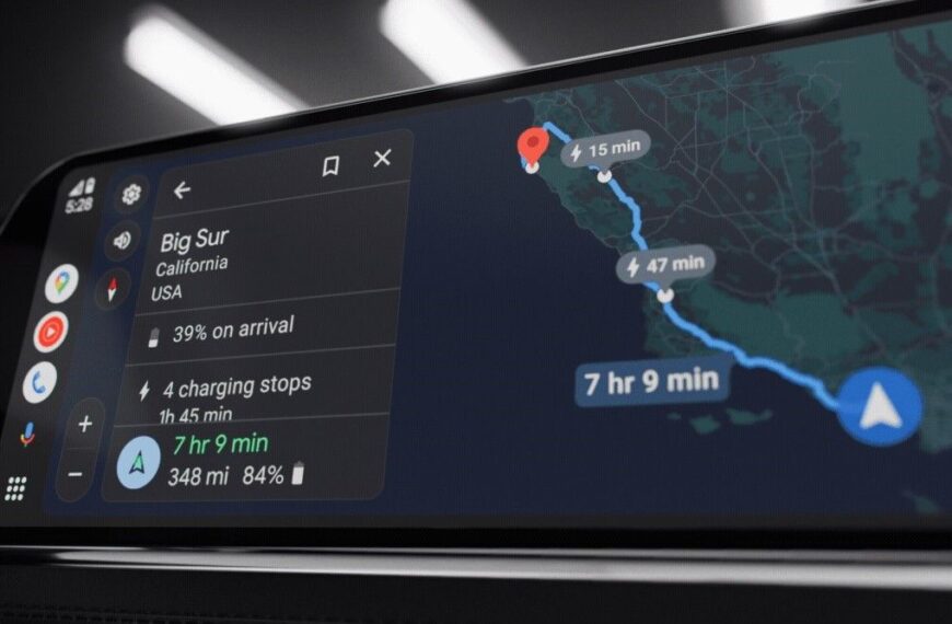 Get in: Android Auto EVs see AI battery predictions in Google Maps for stress-free plans