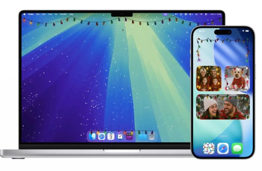 Festivitas gifts Mac users with snowfall and Shortcuts…