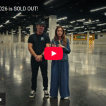 The showfloor is SOLD OUT! Will you be there?