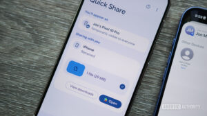 Sending files via Quick Share could get a&hellip;
