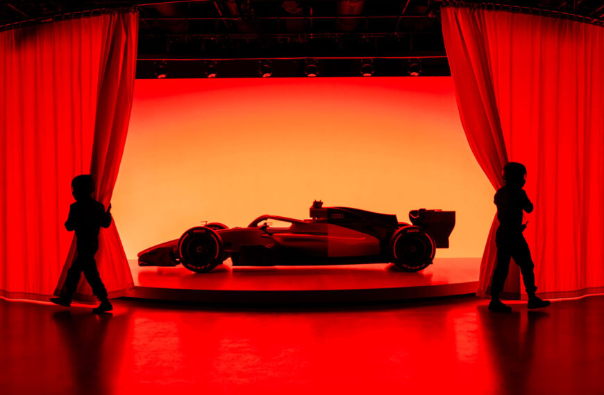 Inside Audi’s secret F1 base…