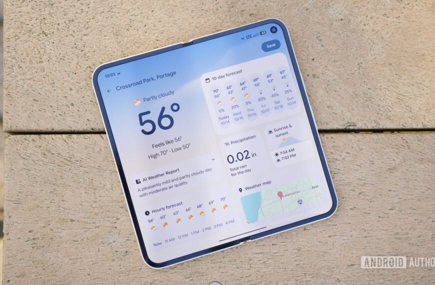 Android’s Weather ‘app’ is going&hellip;