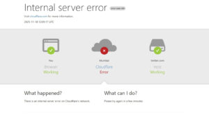 Cloudflare took down large swathes of the internet…&hellip;