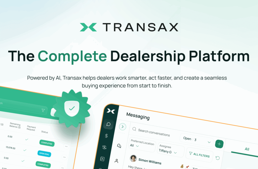 Transax Elevates Dealer Technology at&hellip;