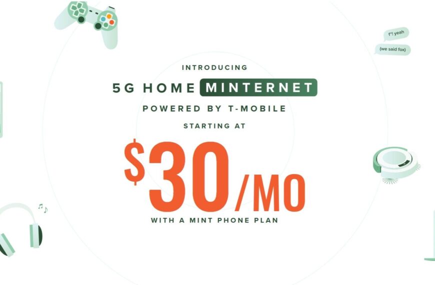 Mint Mobile just launched a super-cheap 5G home…
