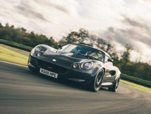 Driving the 330bhp, £375,000 carbon-bodied Elise