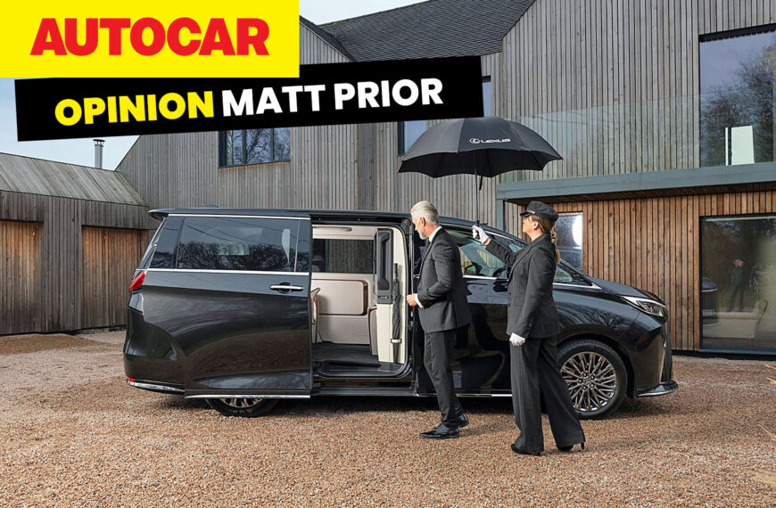 Big MPVs are the luxury saloons…