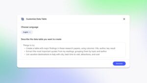 NotebookLM now turns your source material into tables&hellip;